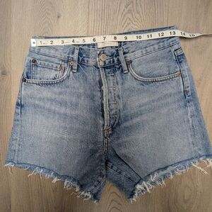 AGOLDE Reese Denim Shorts Size 25